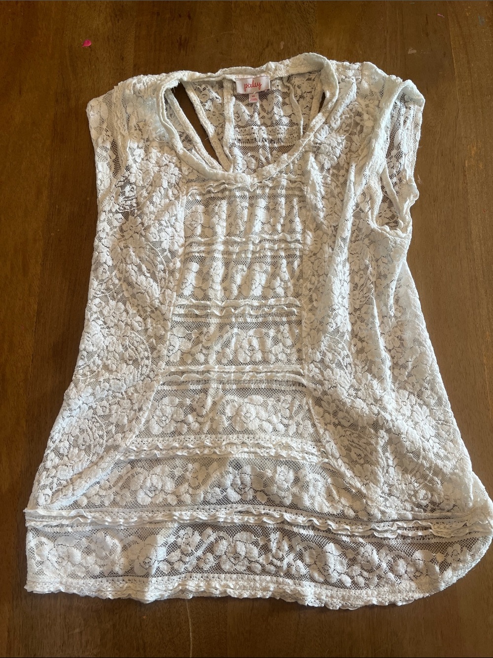 Pixley Ivory Lace Camisole Tank